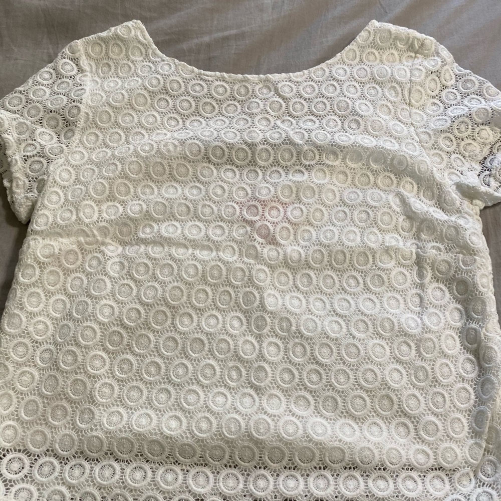 Lilly Pulitzer for Target White top